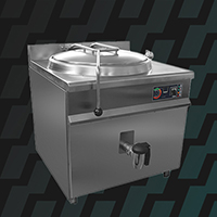 Nagykonyhai ételfőző üst