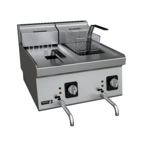 Fagor F-E6208 Elektromos olajsütő 2db 8literes medencével