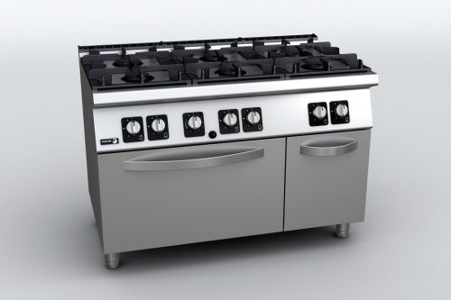 Fagor C-G761 Gáztűzhely 6 égővel