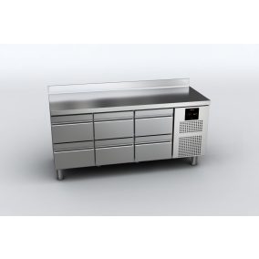 Fagor CCP-3G HHH Hűtött munkaasztal 6 fiókkal 