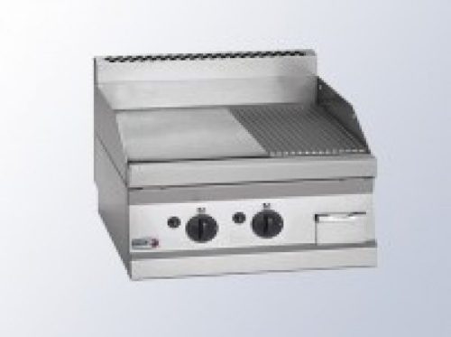 Fagor FT-G610 V L+R Gázüzemű 2 sütőlap 1/2 sima 1/2 bordás