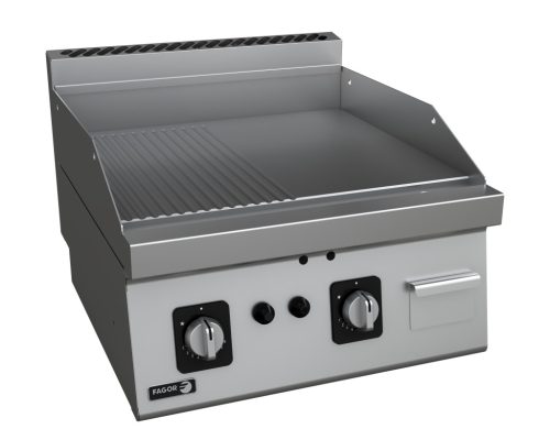 Fagor FT-G610 C L+R Gázüzemű 2 sütőlap 50 micron krómmal