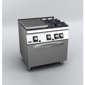   Fagor C-G731 Gáztűzhely 2 nyílt égő és 1 zárt főzőlap