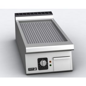   Fagor FT-E905 C R Elektromos sütőlap 1 bordázott krómozott