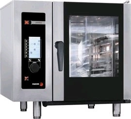 Fagor CP-061-E Elektromos kombi sütő gőzpároló 6db GN1/1