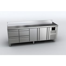 Fagor CCP-4G HHDD Hűtött munkaasztal 2 ajtó 4 db fiók