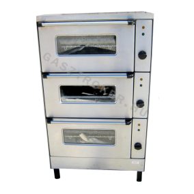 NGS-1300 Gáz GN2/1-es sütő, 3 aknás