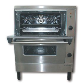 NGS-1200 Gáz GN2/1-es sütő, 2 aknás