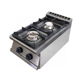 Gáztűzhely felső rész 2 nyílt égővel