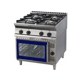 GT4.98GES Gáztűzhely GN2/1 elektromos sütő