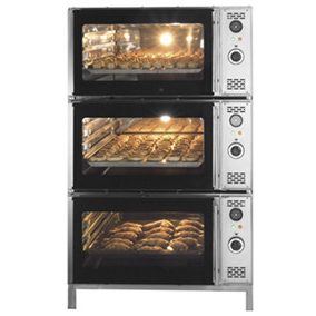 GES-003 Elektromos üzemű statikus sütő 3aknás GN2/1