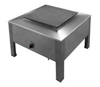 EZS7 Elektromos üzemű főzőzsámoly 7kw/400V 60x60x40cm