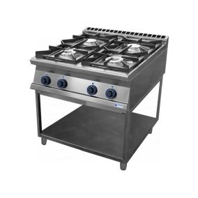 GT4.98SE Gáztűzhely 4 égős alsóp.80x90x90cm 27,2kw