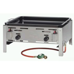 154618 Asztali grill /pecsenye /lángossütő 2/1 PB.