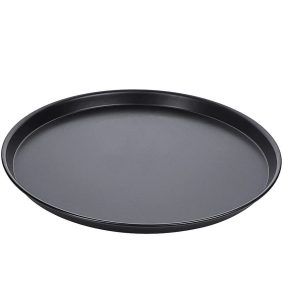 Pizzaforma kék acélból 45cm 