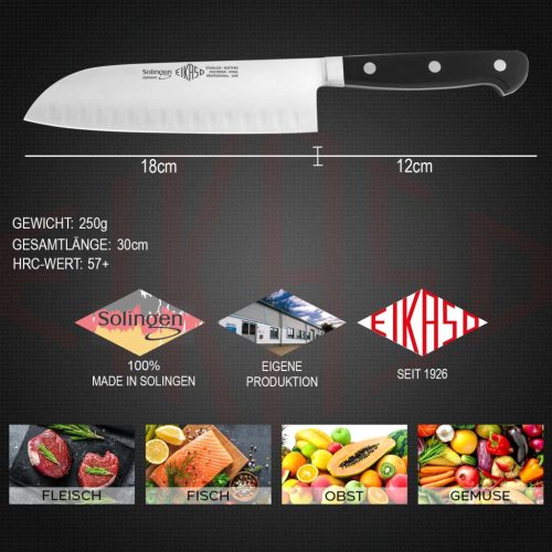 Solingen 6401831-641 Kovácsolt vas kés 18cm
