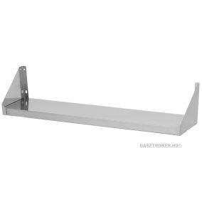 PN103 Falipolc, inox lapraszerelt kivitel 100x30cm