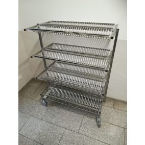 162011 tányér csepegtető kocsi 4 szintes