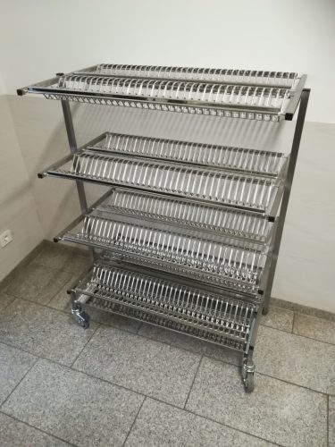 162011 tányér csepegtető kocsi 4 szintes