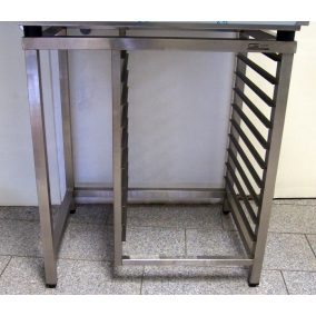   162047 készüléktartó állvány EN 600x400 tálcaméretű sütőkhöz