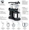 HENDI 221570 Planetáris mixer robotgép 7L Blackbolt