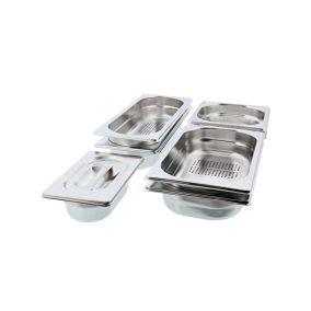 HENDI GN Deluxe rozsdamentes gőzpároló szett 8 részes