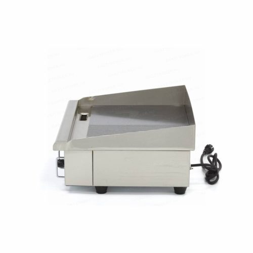 Elektromos grill sütőlap ½ bordás ½ sima felület 55cm