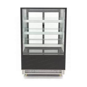 Cukrászvitrin körben üveg 3+1polc  500L