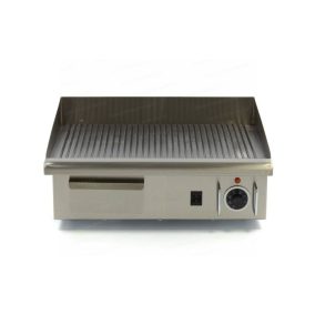 Elektromos grill sütőlap bordás felület 55cm