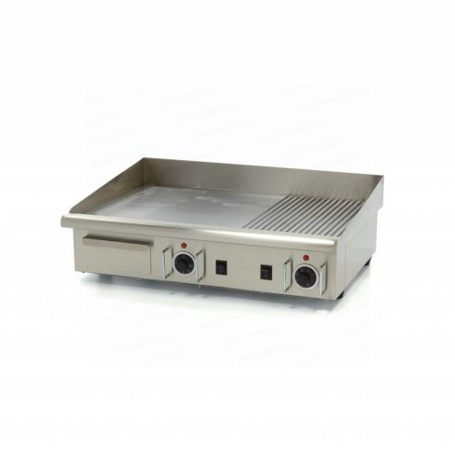 Elektromos grill sütőlap 1/3 bordás 2/3 sima felület 73cm 