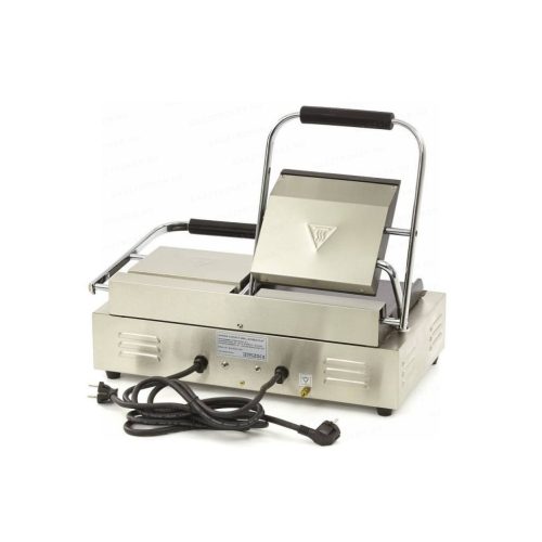 Kontakt grill dupla 44x23cm sima felület