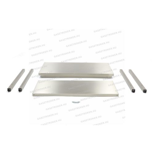 MIP1460 lapraszerelt munkaasztal alsó polccal 140x60cm