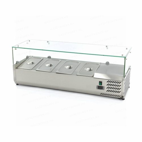 Feltéthűtő 4xGN1/3 részére 120cm 