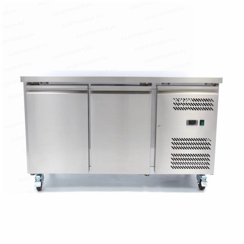 Hűtött munkaasztal kompakt kivitelben 2 ajtó 314L Rm.