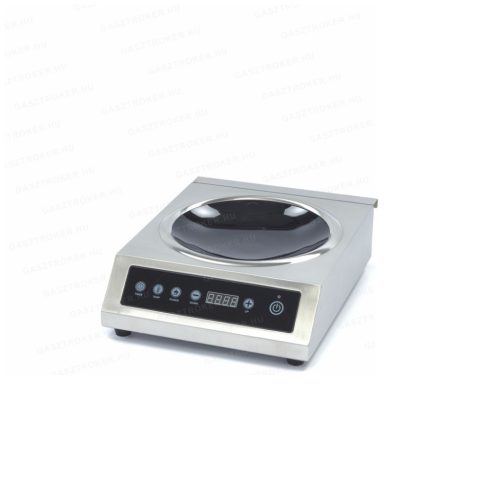 Indukciós wok főzőlap 3500W 26cm