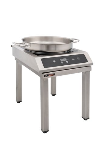 Indukciós főzőzsámoly rozsdamentes 3500W