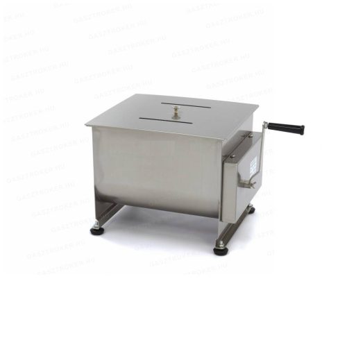 Kézi húskeverő 30L/25kg dupla tengely