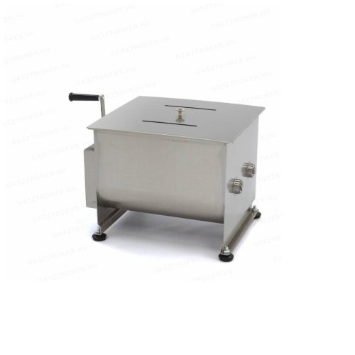 Kézi húskeverő 30L/25kg dupla tengely