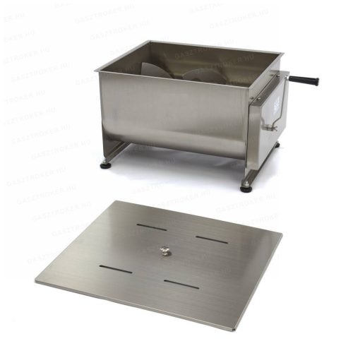 Kézi húskeverő 60L/45kg dupla tengely