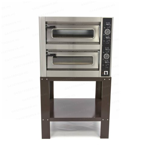 Tartóállvány pizzakemencéhez 4 + 4 x 25cm