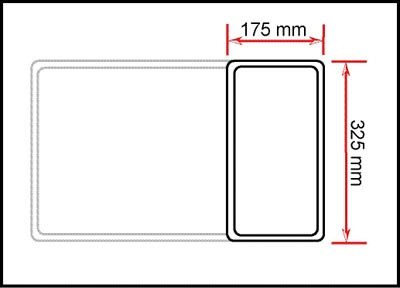 SGN13100 Rm.GN1/3-100mm edény (4098824)