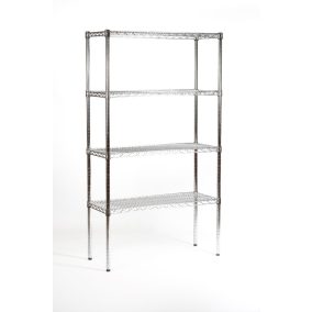 S201 Krómozott állvány 180x90x45 cm