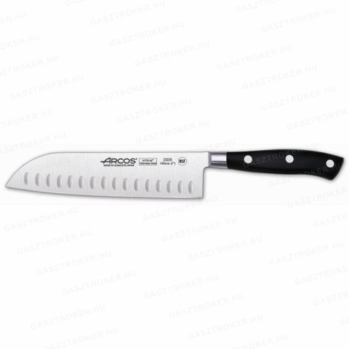 233500 Kovácsoltvas Japánkés 18cm fekete /Riviera/