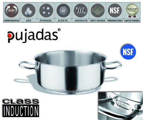 P217.060 Rozsdamentes lábas fedő nélkül Ø:60cm 65L
