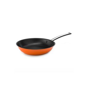   P490.228N Nyeles tapadásmentes serpenyő narancsszín Ø:28cm