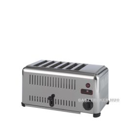 P15.041 Rozsdamentes kenyérpirító 6 szeletes