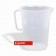 P846.025 Polipropilén mércés kancsó 0,25L