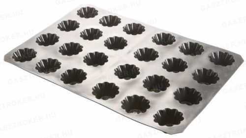 P859.901 24 részes szilikon forma mini kosár alak