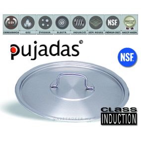 P209.024 Rozsdamentes fedő Ø:24cm