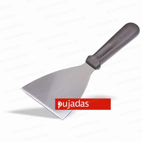 P381.008 Rozsdamentes tisztító spatula Ø:8cm 24,5cm